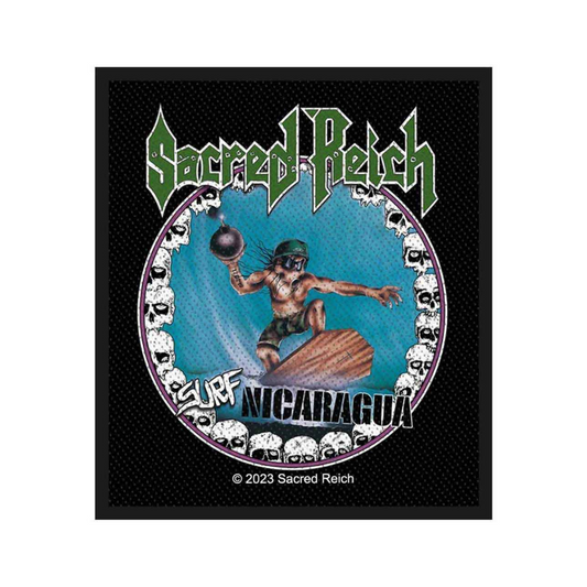 Sacred Reich Aufnäher Patch - Motiv: Nicaragua