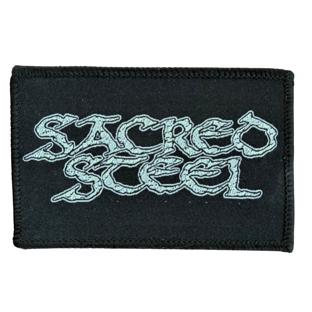 Sacred Steel Patch · Logo (10cm x 7cm)