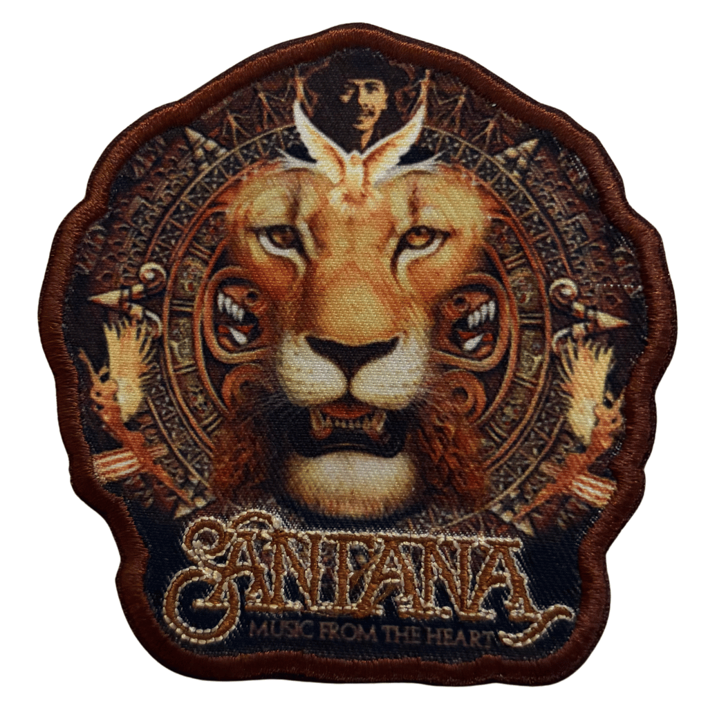 Santana Patch · Lion (8cm x 8cm)