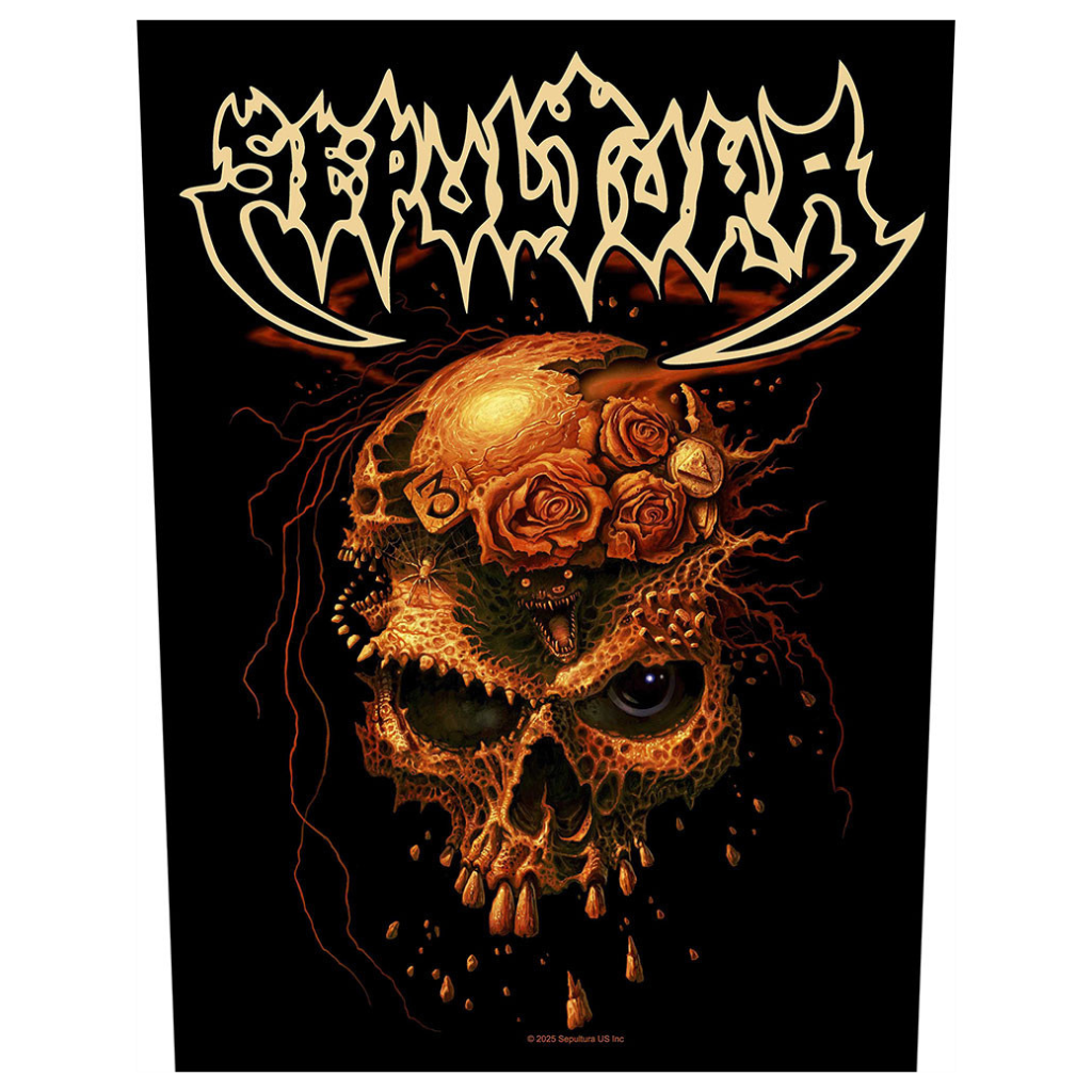 Sepultura Backpatch Rückenaufnäher · Beneath The Remains (29cm x 34cm)