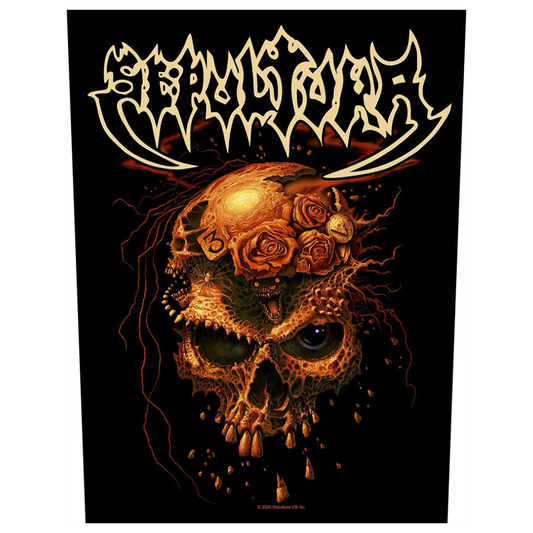 Sepultura Backpatch Rückenaufnäher · Beneath The Remains (29cm x 34cm)