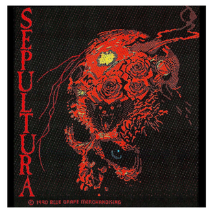 Sepultura Patch Aufnäher · Beneath the Remains · Offizieller Metal Band Merch