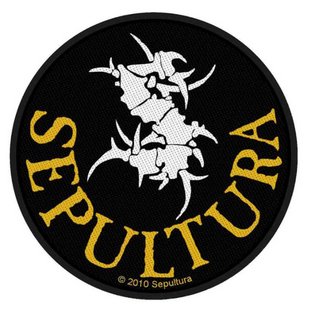 Sepultura Patch Aufnäher · Circular Logo · Offizieller Metal Band Merch