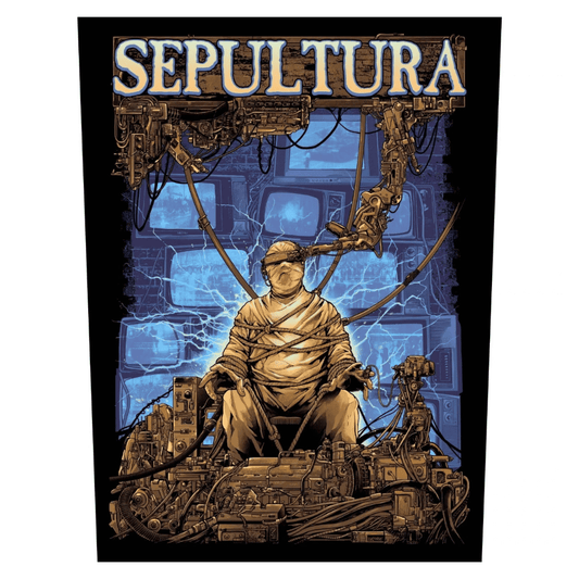 Sepultura Backpatch Rückenaufnäher · Chaos AD (29cm x 34cm)