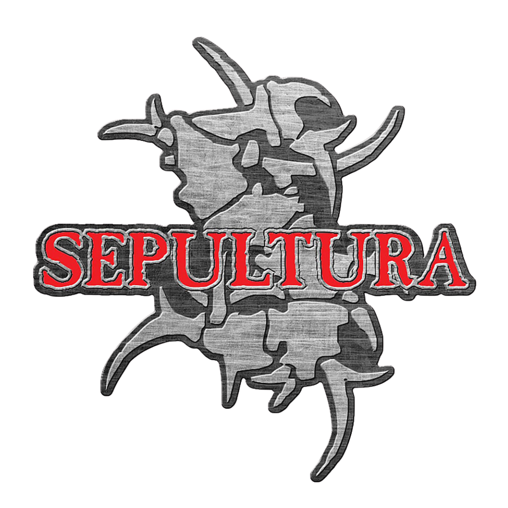 Sepultura Anstecker Pin · Logo & Tribal S (4cm x 3cm)