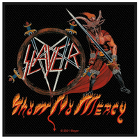 Slayer Merch Standard Patch Show No Mercy