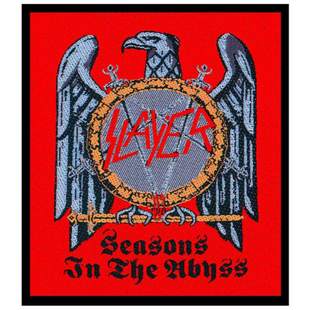 Slayer Patch Aufnäher · Seasons In The Abyss Red Eagle · Offizieller Metal Band Merch