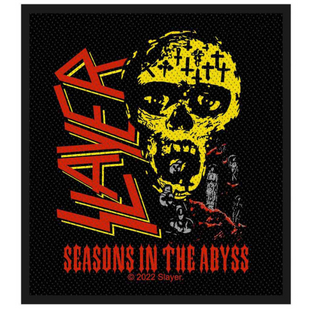 Slayer Patch Aufnäher · Seasons In The Abyss · Offizieller Metal Band Merch