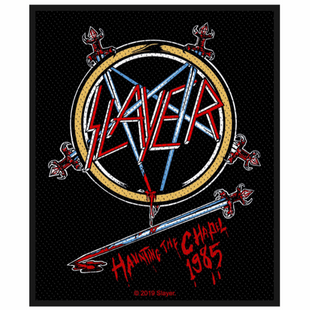 Slayer Patch Aufnäher · Haunting The Chapel · Offizieller Metal Band Merch