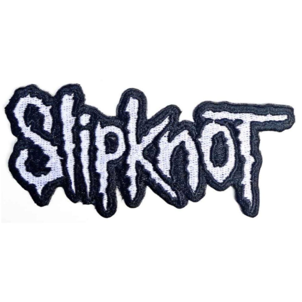 Slipknot Band Merch Patch Black Logo