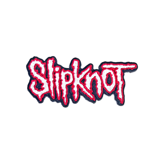 Slipknot Aufnäher Patch Logo Red Border