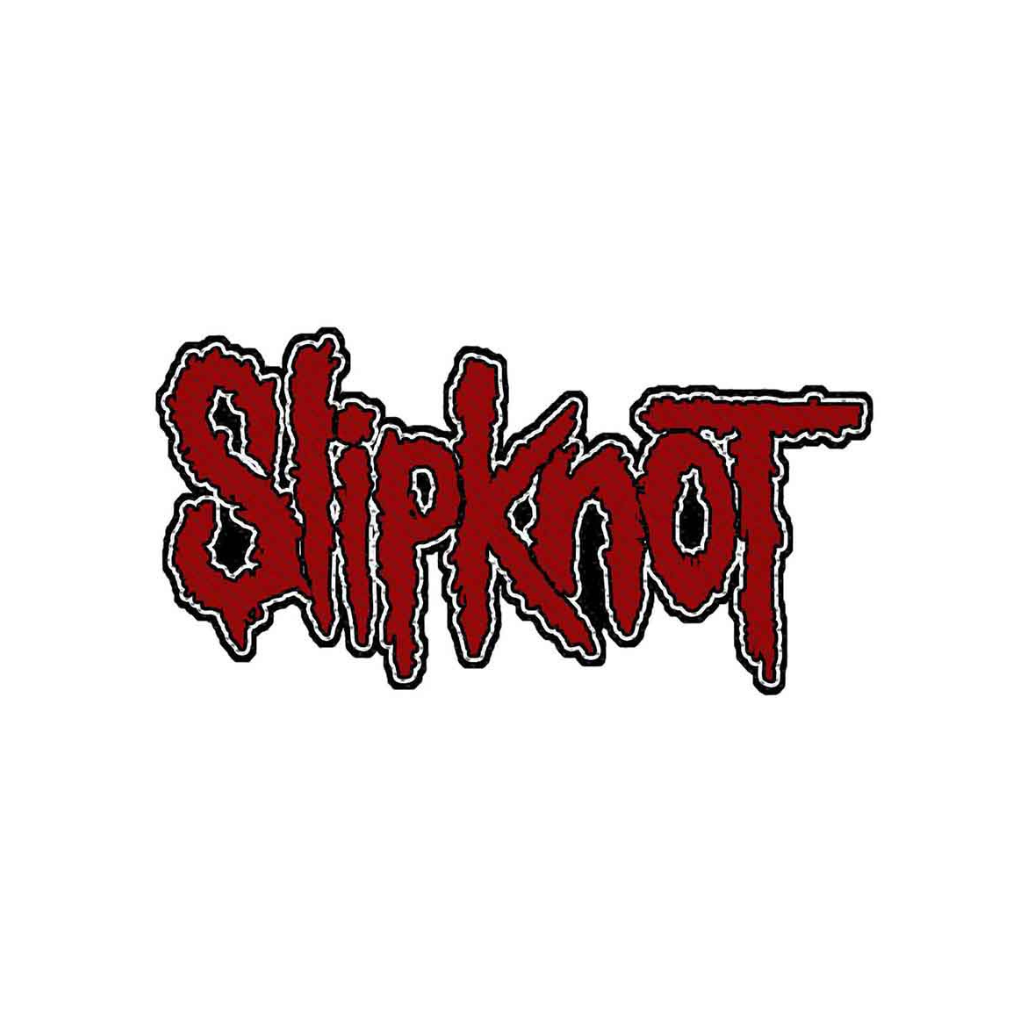Slipknot Aufnäher Patch Logo Cut Out