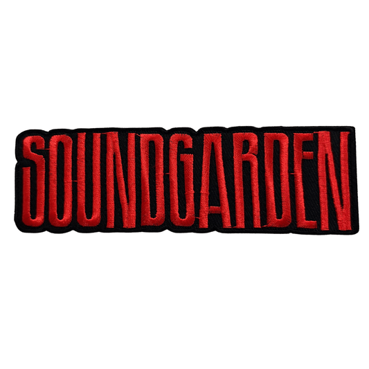 Soundgarden Patch · Logo Text Stripe (12cm x 4cm)
