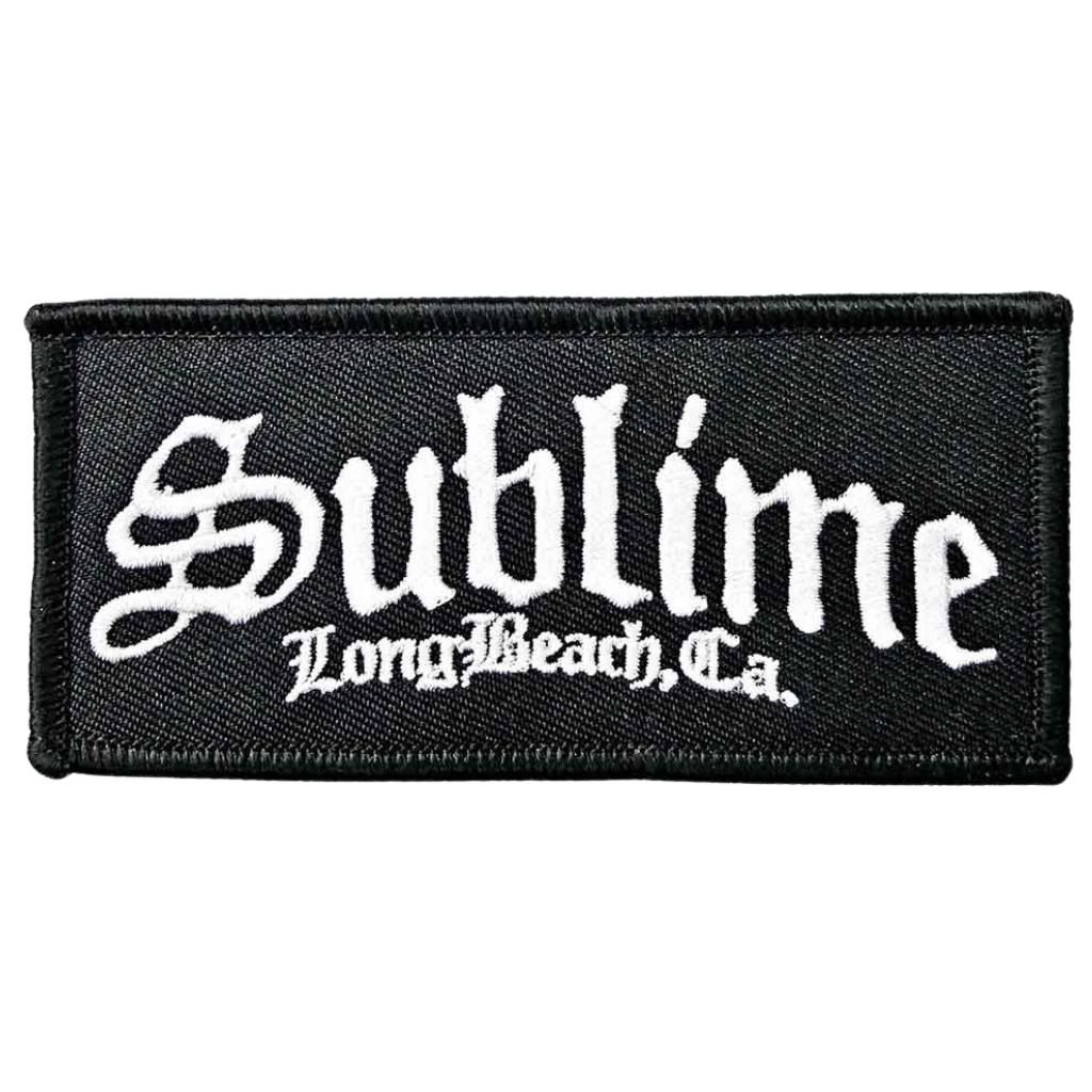 Sublime Patch · C.A. Logo Stripe (10cm x 5cm)