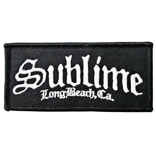 Sublime Patch · C.A. Logo Stripe (10cm x 5cm)