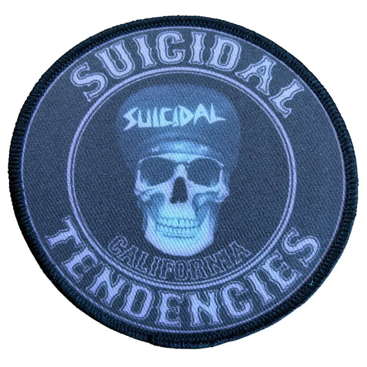 suicidal-tendencies-patch-rund-california - Totenkopf.com