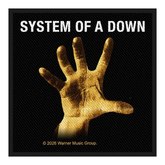 System Of A Down Patch · Hand (10cm x 10cm)