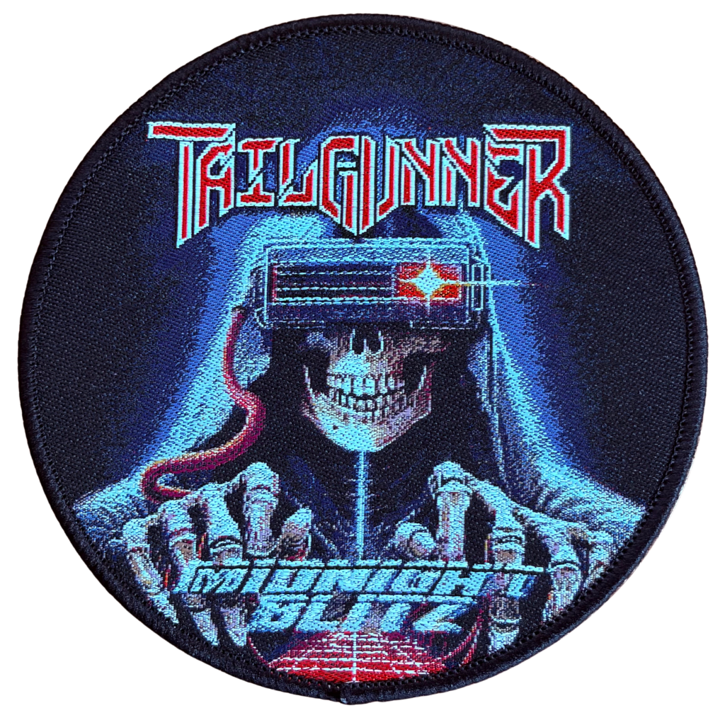 Tailgunner Patch Rund · Midnight Blitz (Ø 10cm)