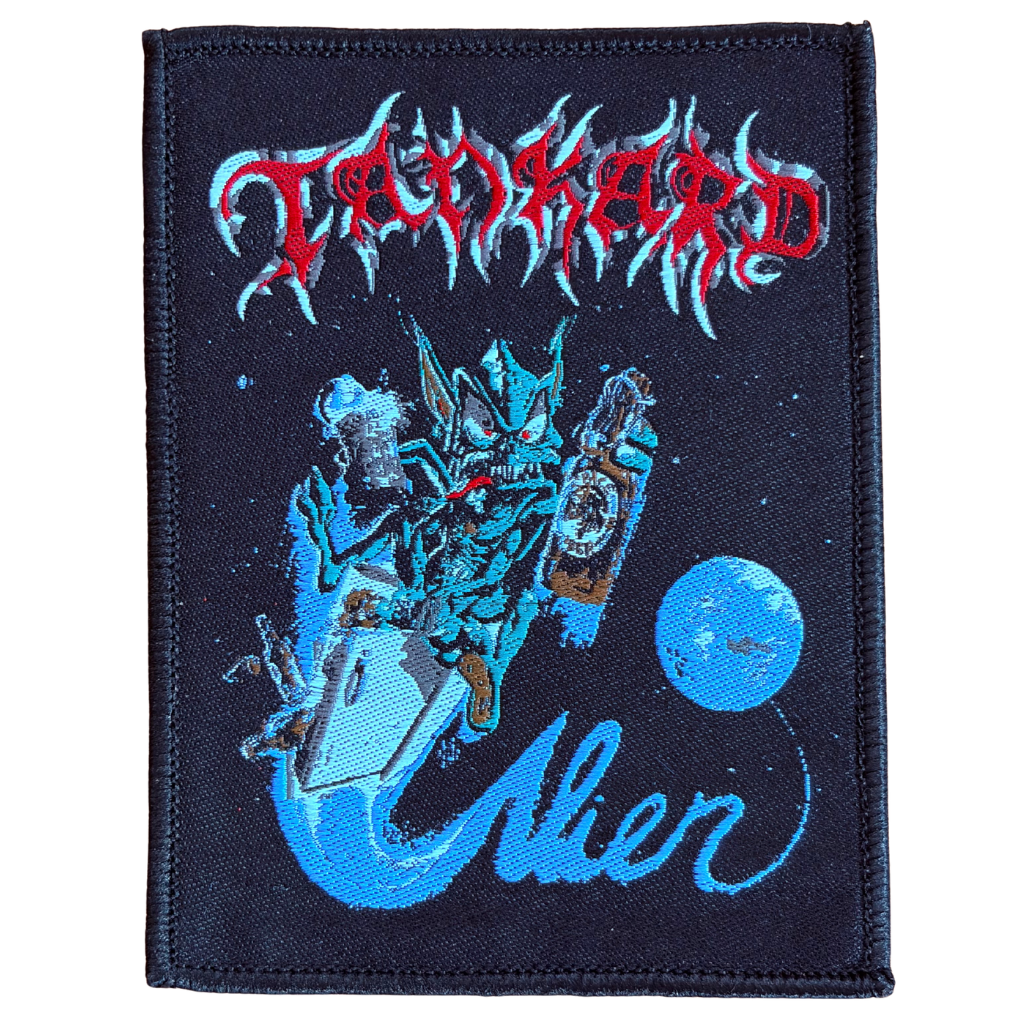 Tankard Patch · Alien (8cm x 10cm)