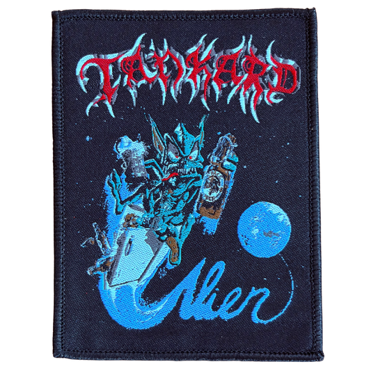 Tankard Patch · Alien (8cm x 10cm)