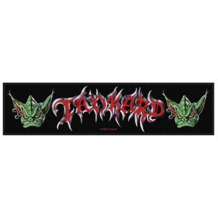 Tankard Patch Aufnäher · Alien Langer Stripe · Offizieller Metal Band Merch