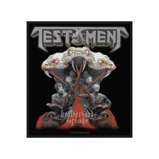 Testament Aufnäher Patch Brotherhood of the Snake