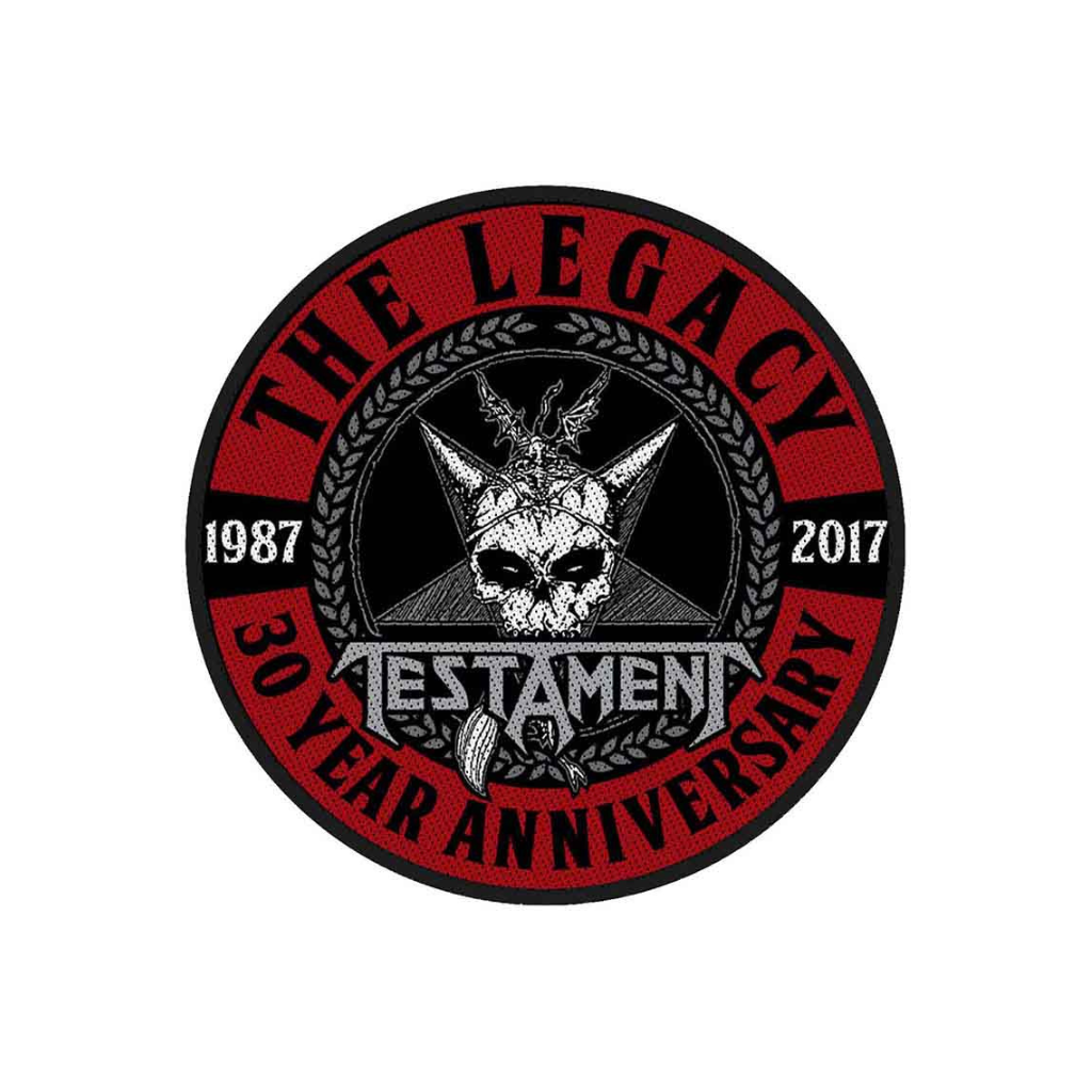 Testament Aufnäher Patch The Legacy 30 Years Anniversary