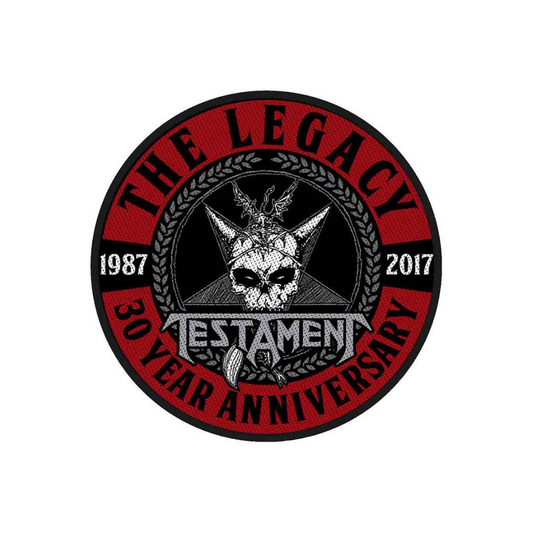 Testament Aufnäher Patch The Legacy 30 Years Anniversary