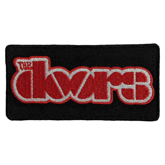 The Doors Patch · Red Logo (10cm x 5cm)