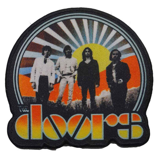 The Doors Patch Rund · Sunshine (9cm x 9cm)