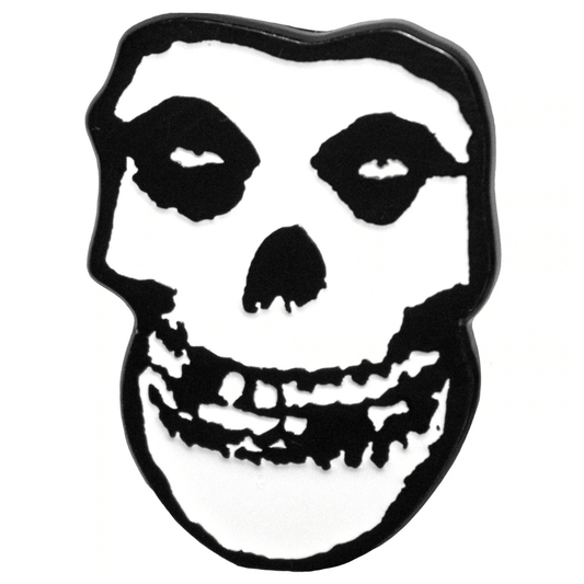 Misfits Anstecker Pin · White Skull Cut Out (3cm x 4cm)