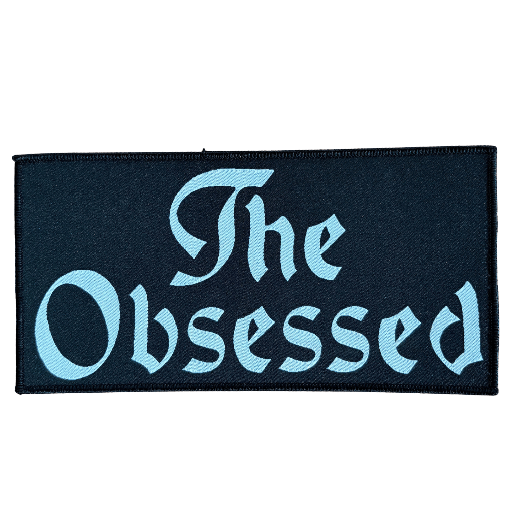 The Obsessed Patch · Grosser Langer Logo Stripe Backstripe (20cm x 10cm)