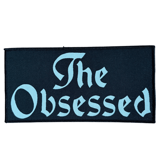 The Obsessed Patch · Grosser Langer Logo Stripe Backstripe (20cm x 10cm)