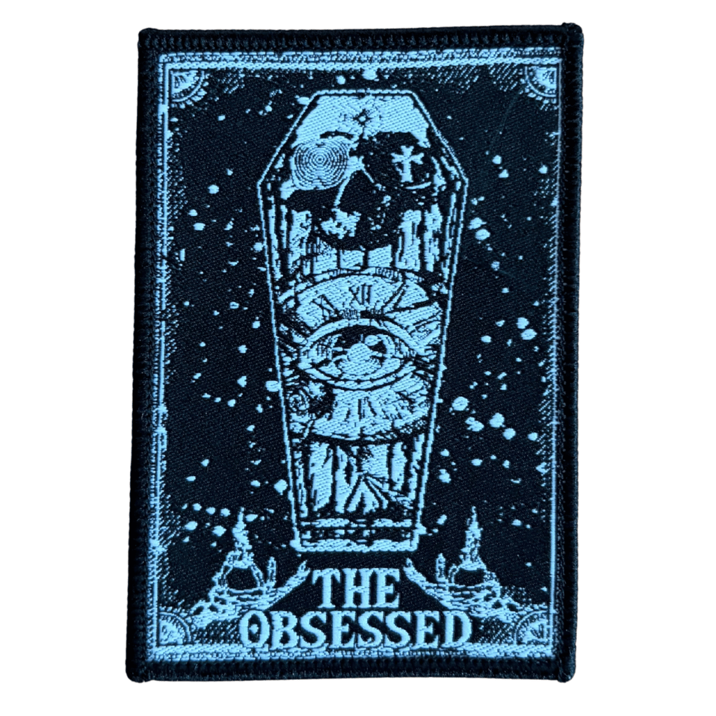 The Obsessed Patch · Coffin Tarot (7cm x 10cm)