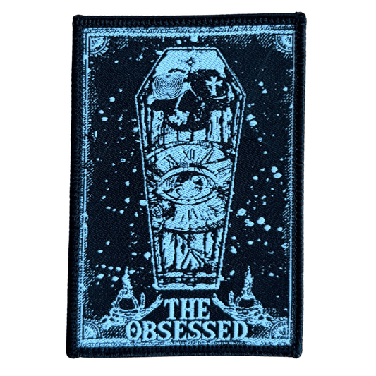 The Obsessed Patch · Coffin Tarot (7cm x 10cm)