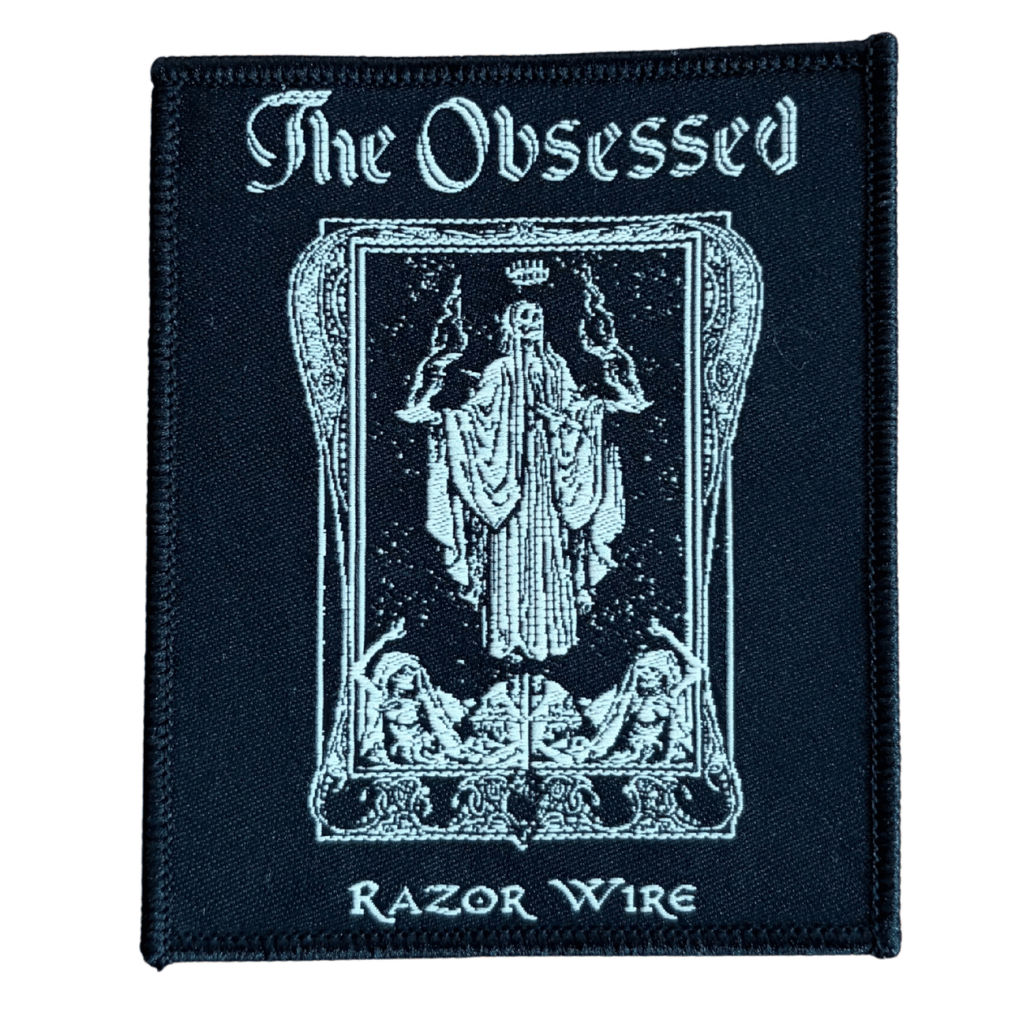 The Obsessed Patch · Razor Wire (8cm x 10cm)