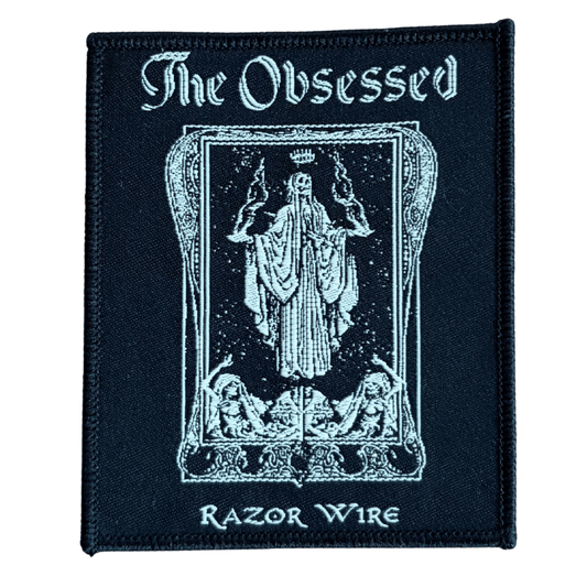 The Obsessed Patch · Razor Wire (8cm x 10cm)