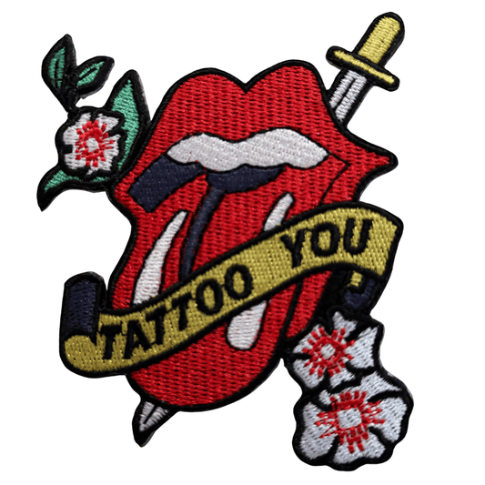 The Rolling Stones Patch · Tattoo For You (10cm x 10cm)