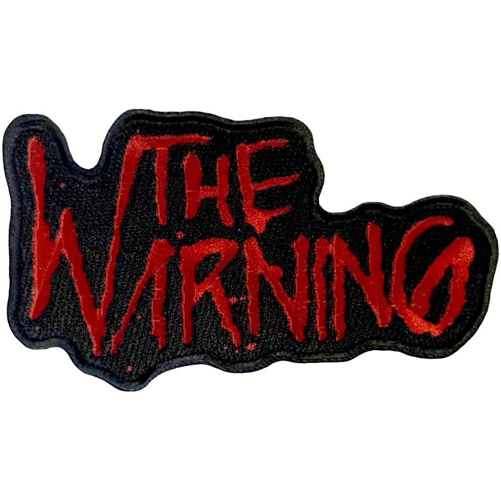 The Warning Patch · Splatter Logo
