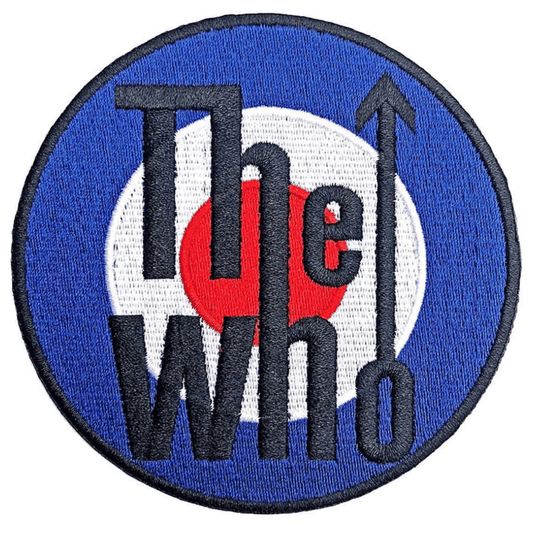 The Who Patch Rund · Target Logo (Ø 9cm)