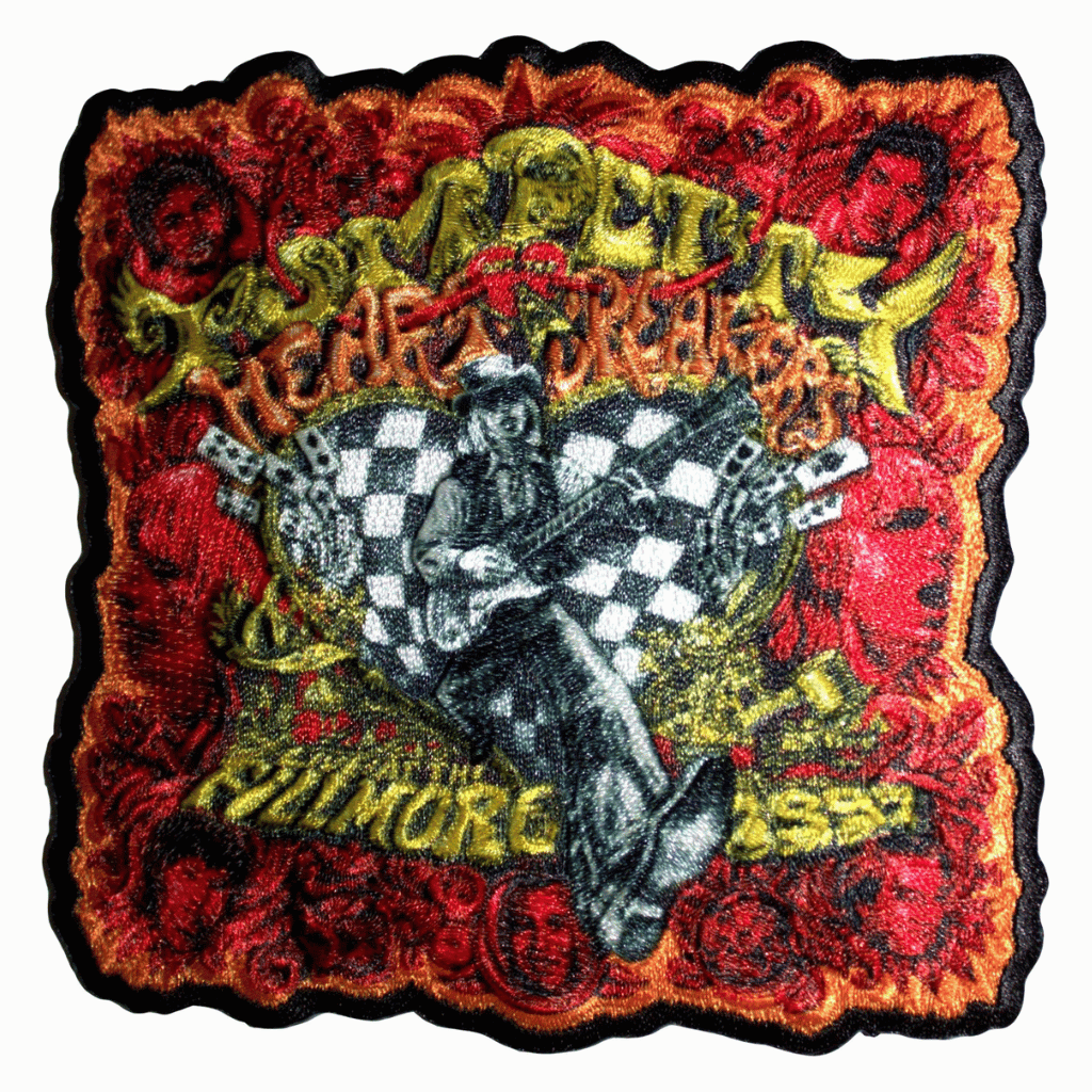 Tom Petty Patch · Fillmore 1997 (10cm x 10cm)