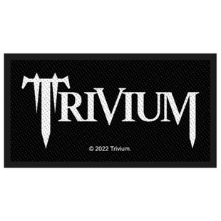 Trivium Patch Aufnäher · Logo · Offizieller Rock Band Merch