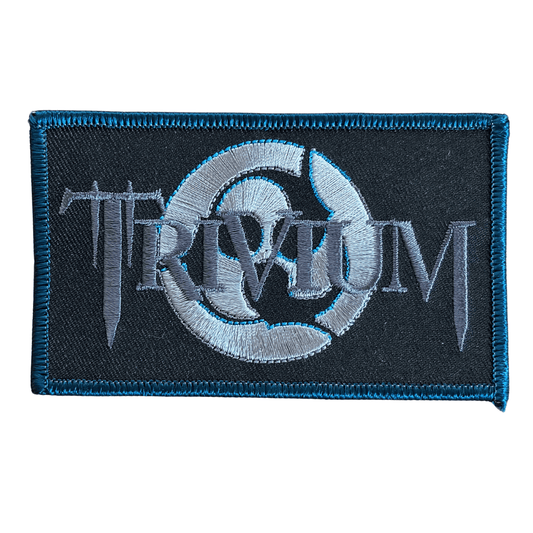 Trivium Patch · Logo Black Stripe (10cm x 6cm)