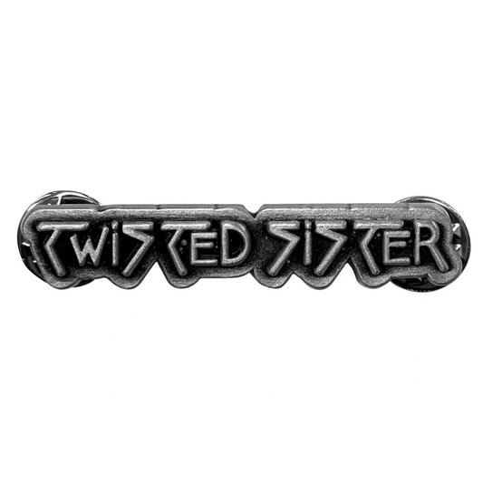 Twisted Sister Anstecker Pin · Text Logo