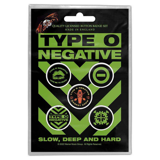 Typ O Negative Button · Slow, Deep, Hard