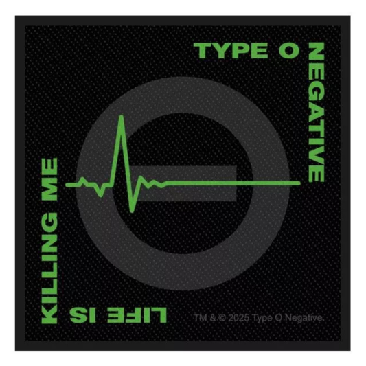 Type O Negative Patch · Life Is Killing Me