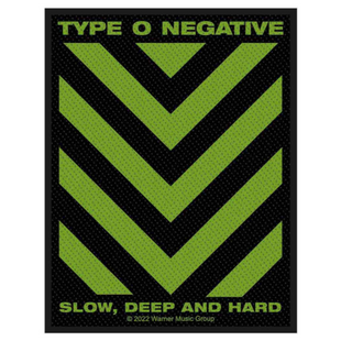 Type O Negative Patch Aufnäher · Slow, Deep and Hard · Offizieller Metal Band Merch