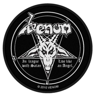 Venom Patch Aufnäher · In League with Satan · Offizieller Metal Band Merch