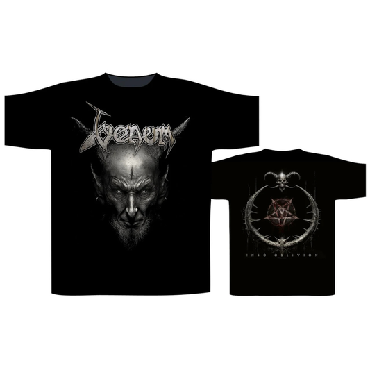 Venom T-Shirt Into Oblivion Schwarz Unisex Front & Back Design (Gr. M bis XXL)
