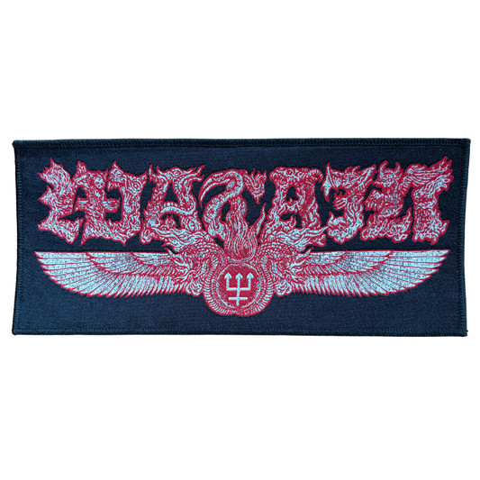 Watain Patch · Grosser Logo Stripe (20cm x 9cm)